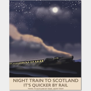 Night Train to Scotland Posters and Art